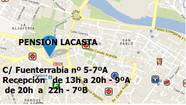 Pension Lacasta Zaragoza Rum bild