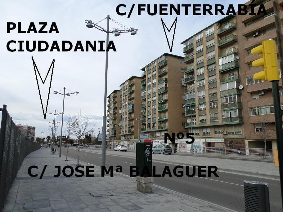 Pension Lacasta Zaragoza Exteriör bild